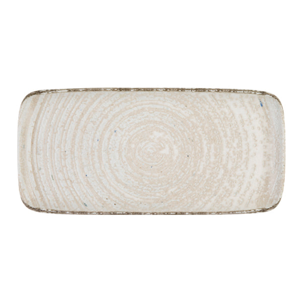 Mocha Quadro Rectangle Plate 35cm (34*16)