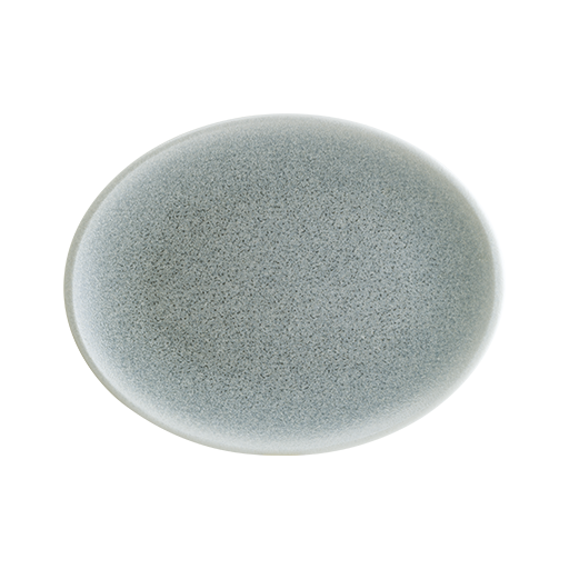 Luca Ocean Blue 25 cm Oval Plate