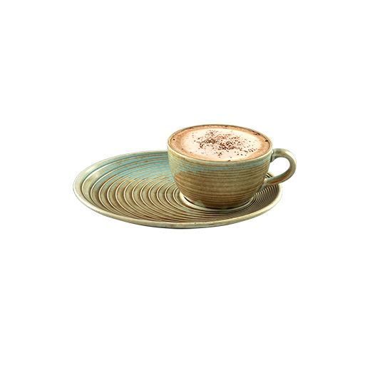 Coral Coffee Saucer 20*17 cm